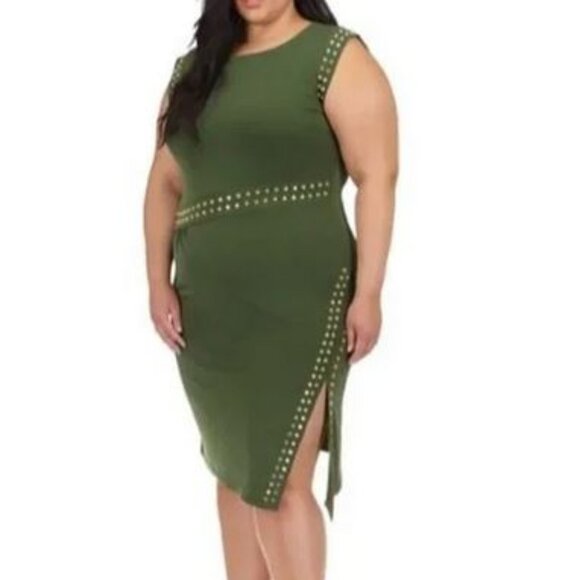 Michael Kors Dresses & Skirts - Michael Kors Studded Dress NWT Plus Size 0X